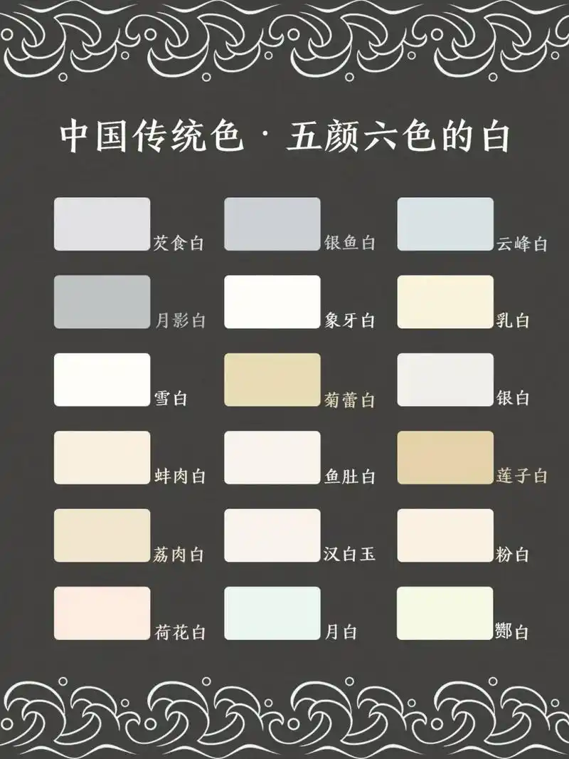 有色相的白还能叫白色吗?