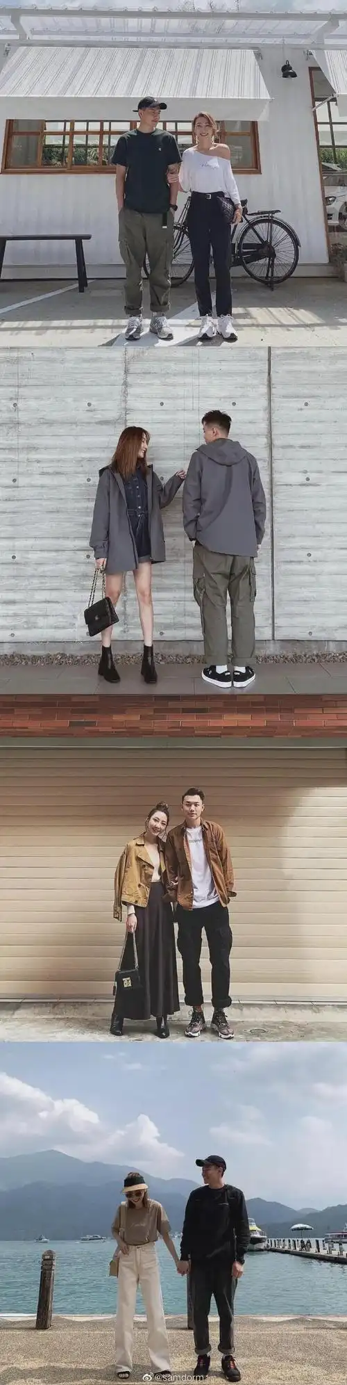 身高183男友和165女友的情侣搭配参考