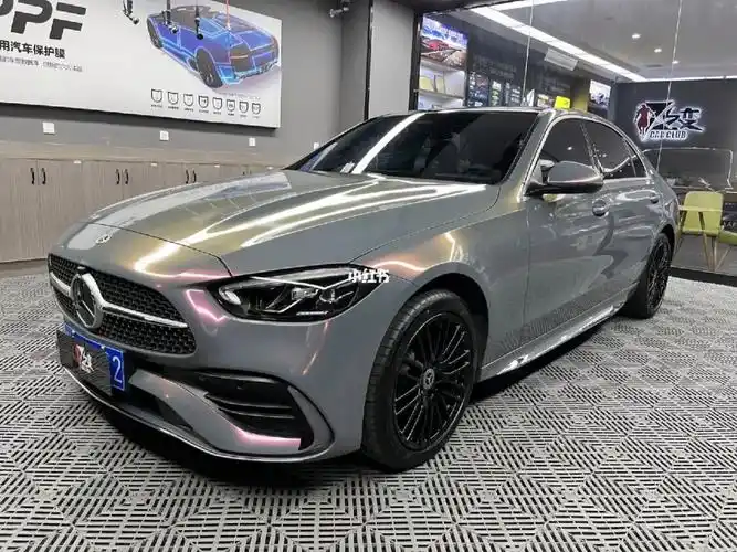 成都奔驰改色膜ax星空灰魅影