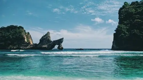 唯美迷人的海边风光图片壁纸