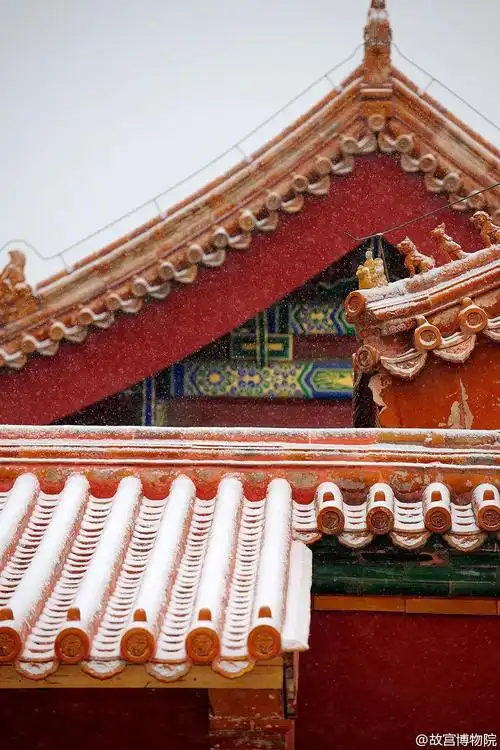 描写故宫雪景的诗句!