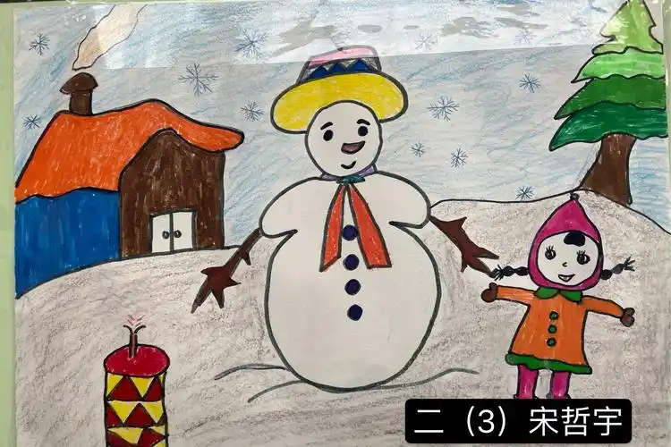 心灵是一棵会开花的树——泗洪育才实验学校小学部二年级儿童画集锦