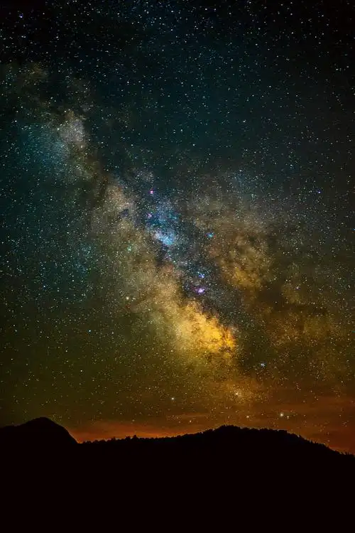 第一次拍到这么壮观的银河 整个人都陶醉了