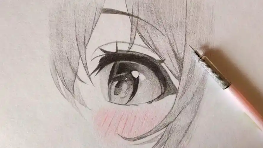 动漫眼睛的画法,这样画不是一看就会吗太简单了!快来和我一起画