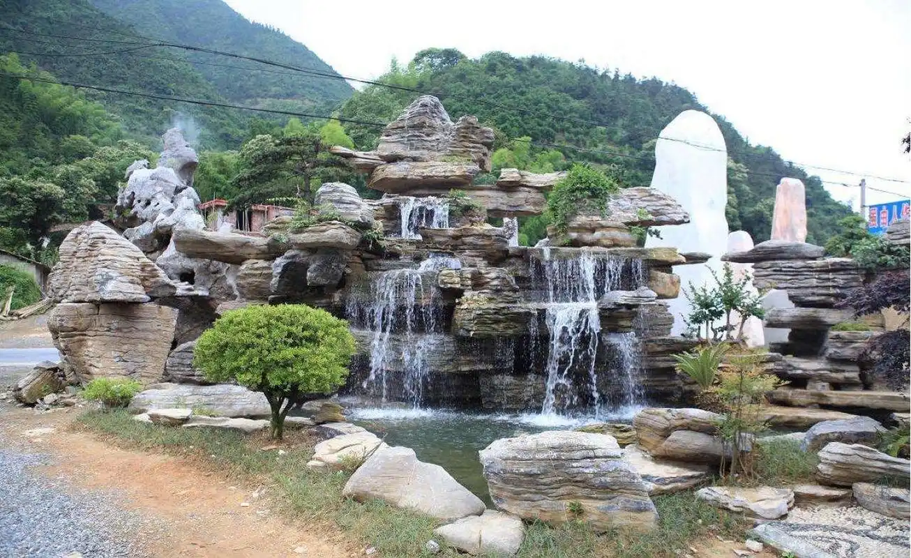 庭院假山制作厂家#庭院假山# 千层石假山#千层石假山厂家# 假山施工