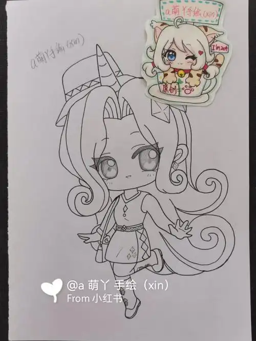 迷你世界珍奇画画的日常儿童画简笔画教程