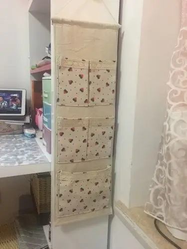 布艺作品壁挂式收纳袋diy方法