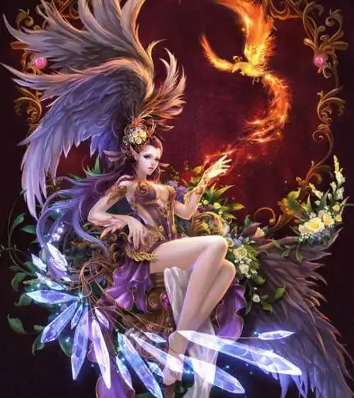 十二星座化身凤凰公主,水瓶座人间尤物,巨蟹座唯美双翼!