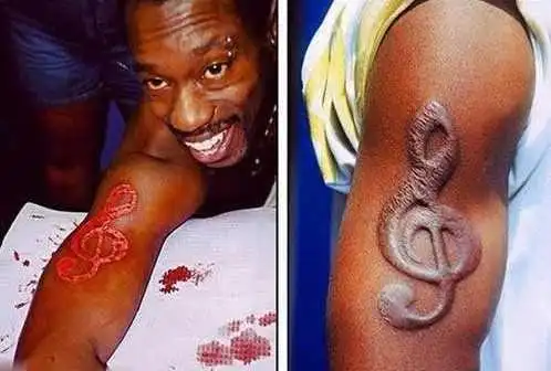 人体肉雕的表现形式