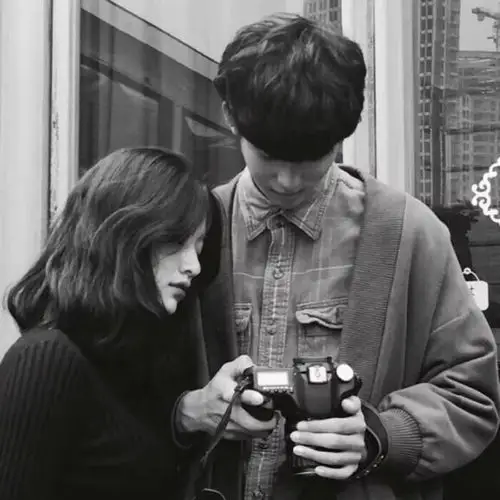 『森系 简约 情侣头像』「非原创 只是个小小的搬运工」他还没来 那我