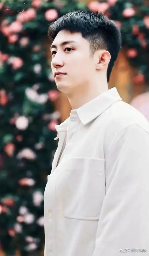 黄景瑜顺毛造型曝光,网友惊呼:这不就是我理想中的校园男友吗?