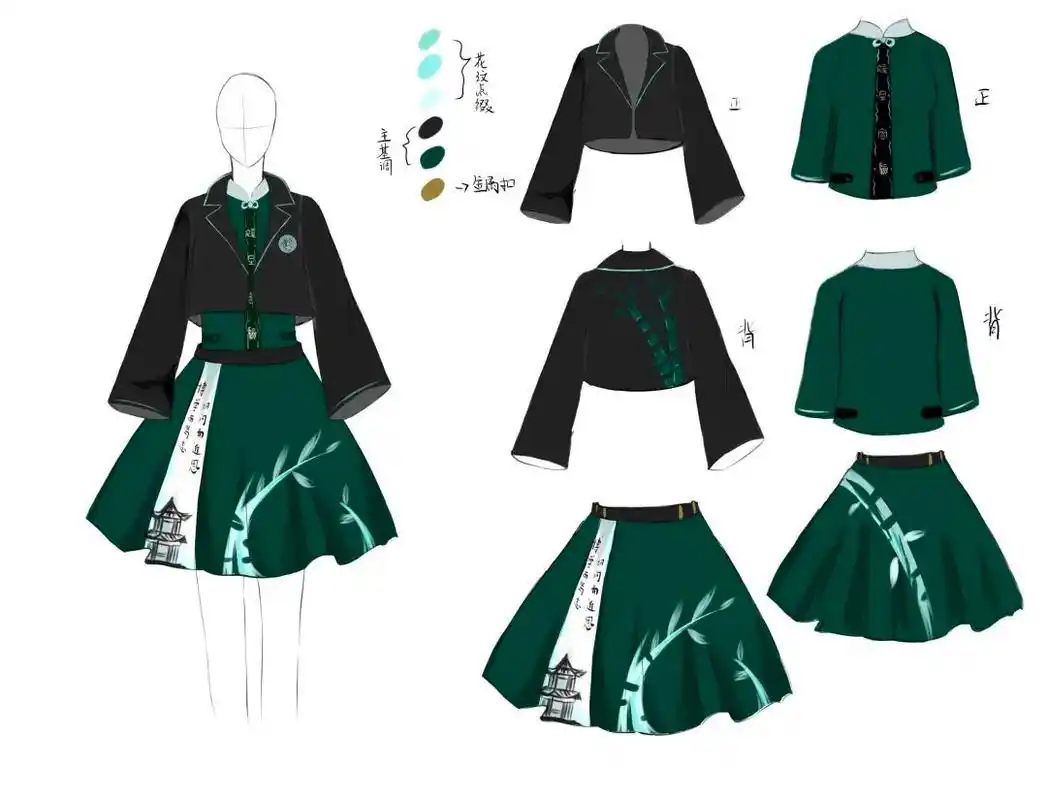 "校服可以更美哒",让我们一起挖掘设计图背后的故事吧!