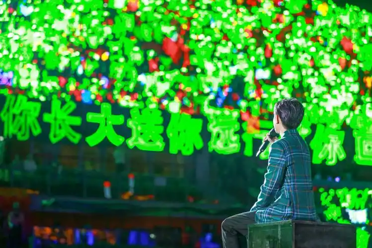 tfboys六周年王源蒙眼黑网纱造型太惊艳 小汤圆绿海霸气应援