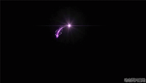 炫彩星光动态图片