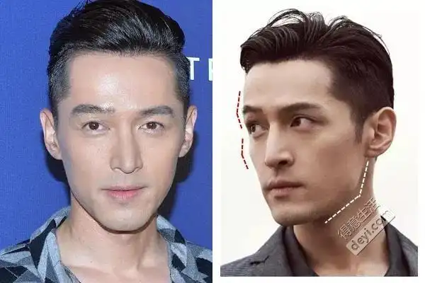 发际线男孩"小吴的大呆眉,娱乐圈中竟然只有胡歌适合!