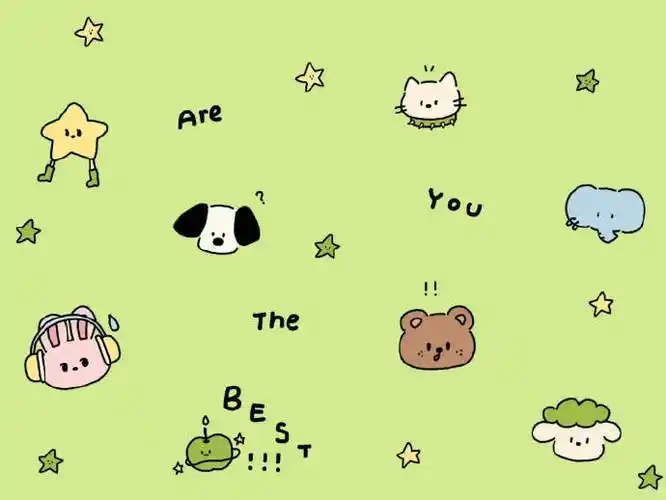 绿色护眼壁纸,适用于电脑与ipad.