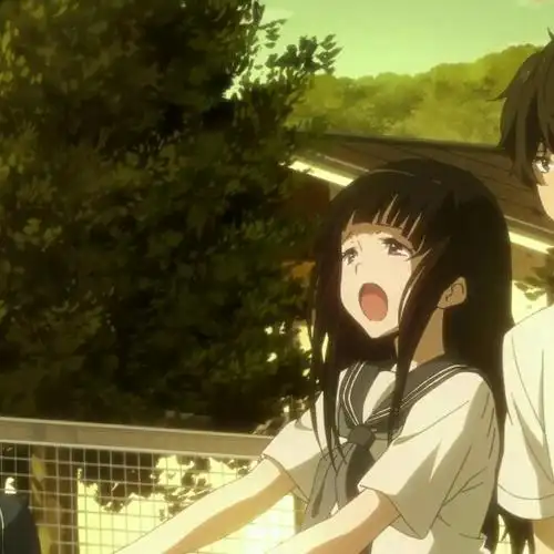 情侣头像截图冰菓千反田爱榴