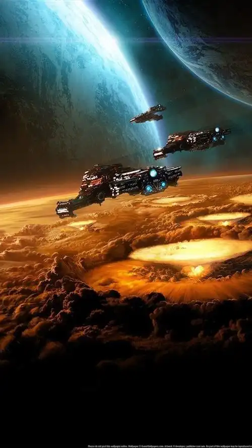 iphone 壁纸 星际争霸2 太空