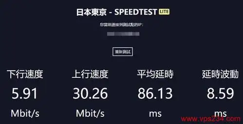 hostkvm 日本vps windows东京节点速度测试
