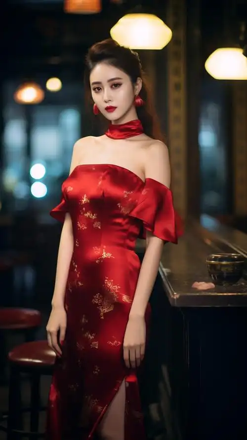 星光熠熠绝美旗袍明星气质写真演绎东方韵律