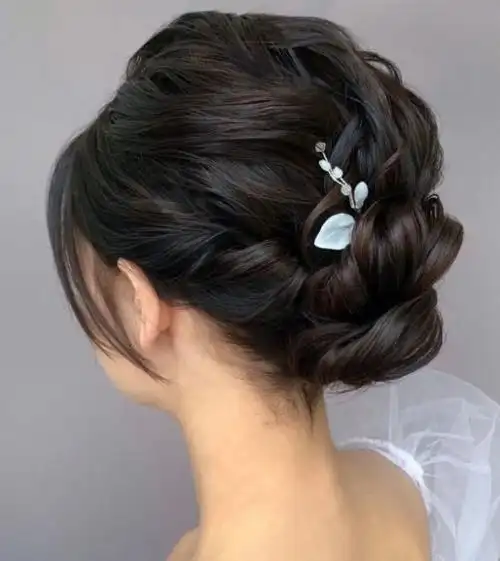 最新优雅盘发推荐 法式女神盘发发型_盘发发型 - 美发站