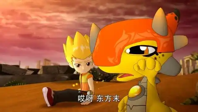 《斗龙战士》卡维力太胖了,跳到东方末身上星象元素都压成卡片了