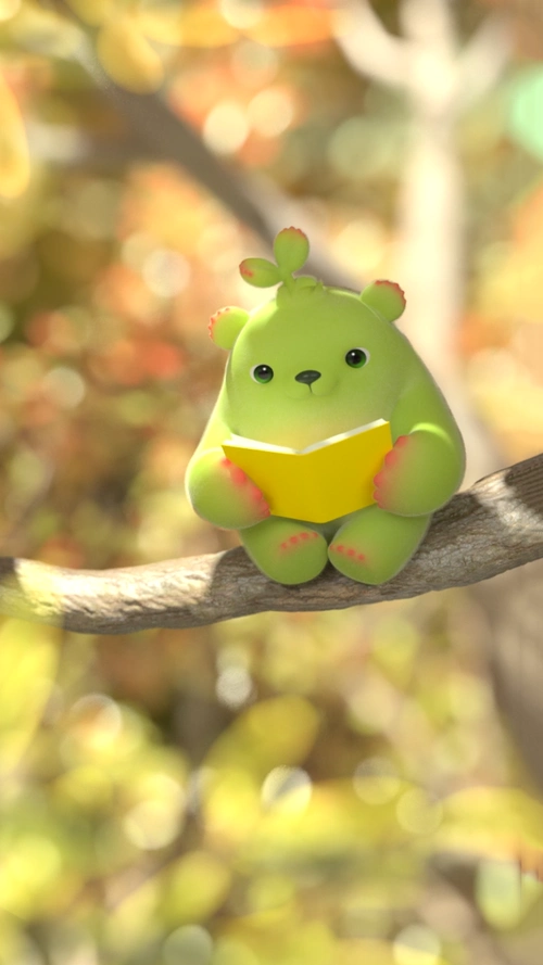 【萌芽熊】高清壁纸|平面|海报|萌芽熊doorobear