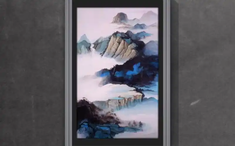 【浮雕壁画】—刮腻子刮出新美感—山水浮雕上色