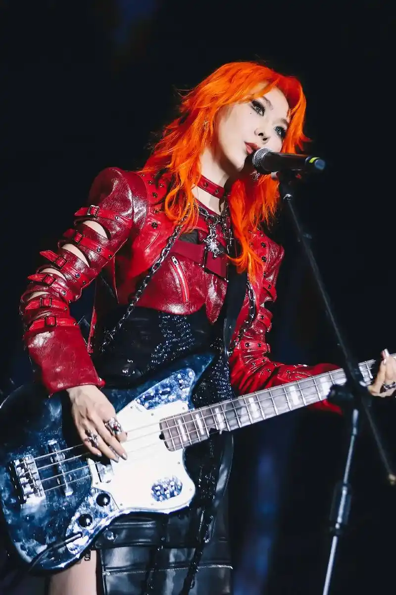 新裤子乐队深圳巡回演唱会赵梦姐独照片 - 抖音