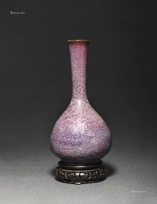 【明 钧窑胆瓶】拍卖品_图片_价格_鉴赏_明代单色釉瓷器_雅昌艺术品