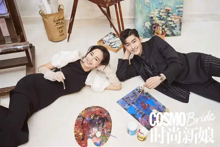 温暖的弦张翰张钧甯拍cp画报张钧甯霸气搂张翰