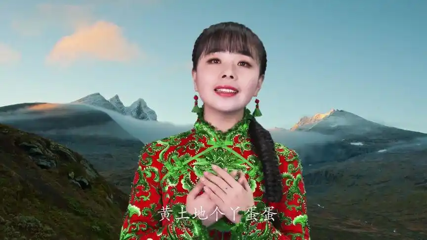 王二妮演唱《丫蛋蛋》,妮式情歌,陕北韵味,清脆动听!