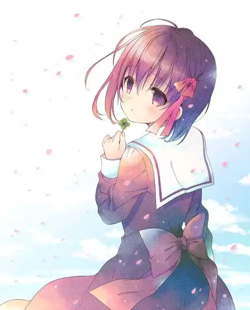 动漫美图:fate系列紫发少女间桐樱,可爱高清壁纸分享