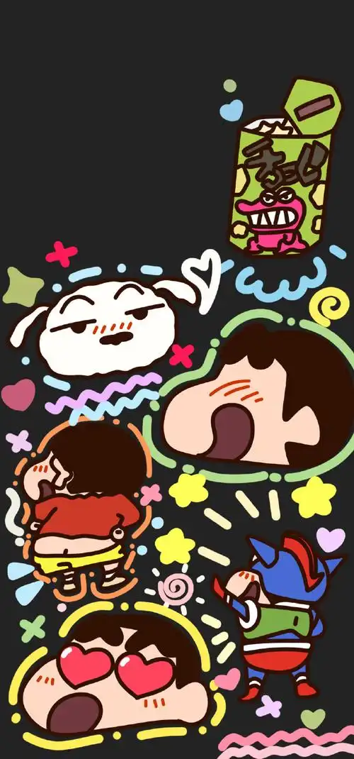 蜡笔小新##手机壁纸##锁屏壁纸##二次元