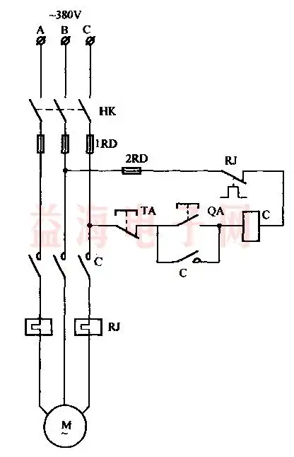 是普通的启保停电路.非常简单.