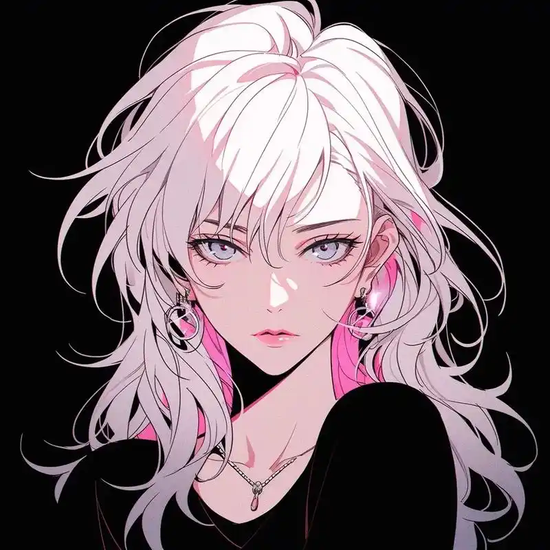 aigc|午夜魅影·语音厅头像.#动漫女头 #超a头像 #御 - 抖音