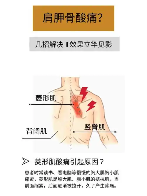 菱形肌附近疼7个动作效果立竿见影75