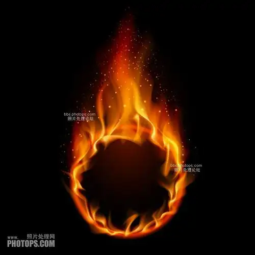 火焰的抠图练习