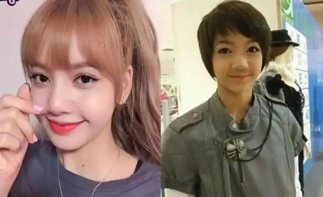 韩国的造星技术有多强看到lisa出道前的照片确定是同一个人