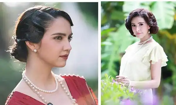 泰剧《天生一对》爆火掀起古代潮流,泰国古典女士发型集锦来一波!8.