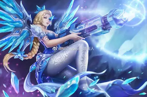 17年画的冰女 |插画|游戏原画|notwoever - 原创作品 - 站酷 (zcool)