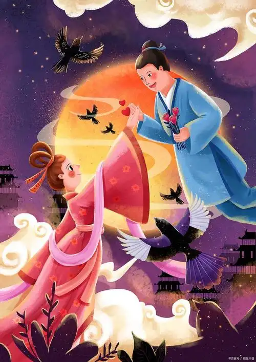 中国古代神话传说"牛郎织女"