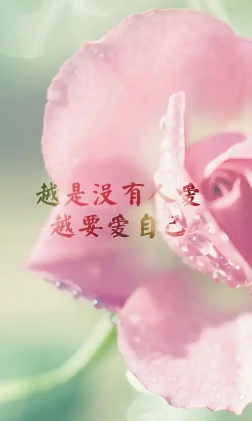 清新壁纸唯美带字风景iphone手机壁纸_唯美图片