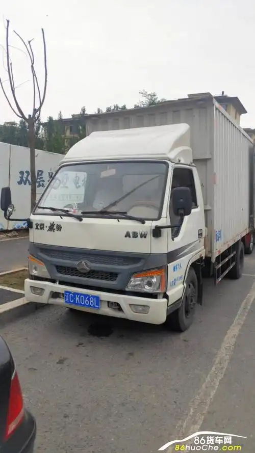 北京牌旗铃 厢式货车