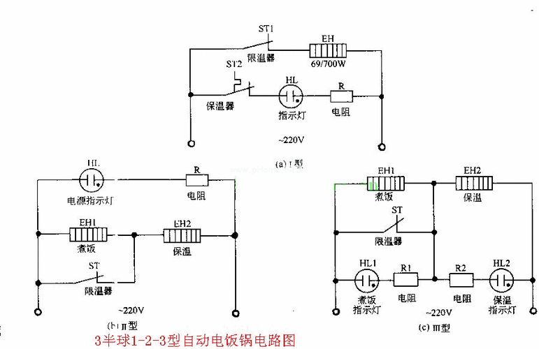 电饭锅电路图纸21_半球