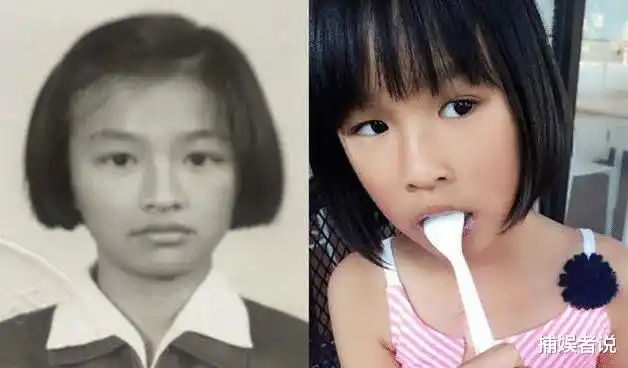 女儿长得太丑被嘲笑张庭晒童年照护短我小时候比女儿丑多了