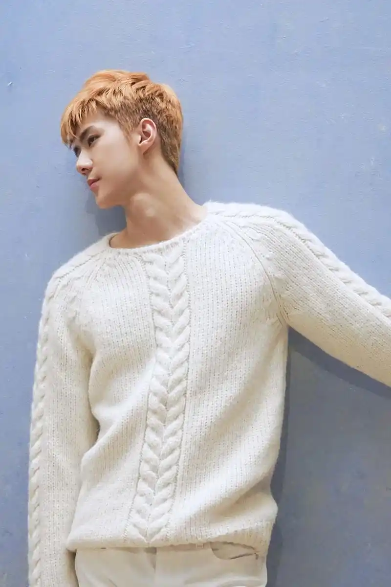 exo吴世勋最新时尚写真帅气图片