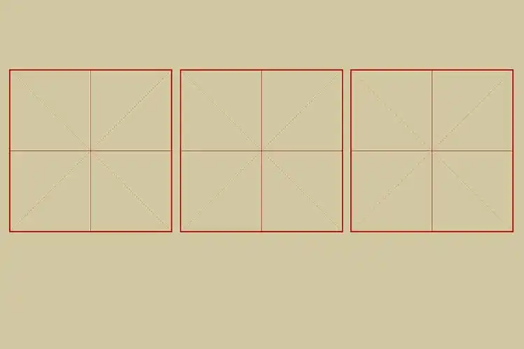 字帖风格(无字)