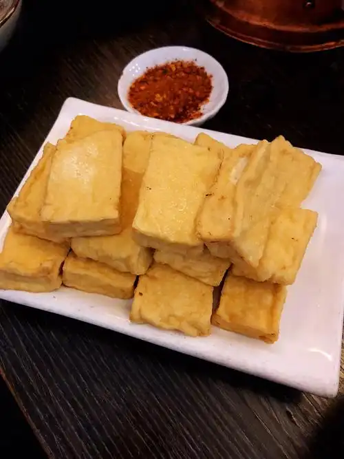 火烧云 炸包浆豆腐