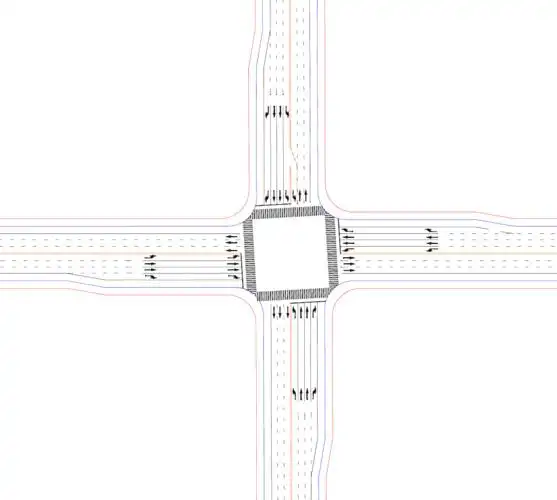 奇葩交叉口设计——借道左转